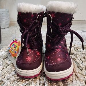 Beautiful winter kids boots